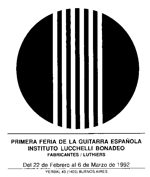 1992 - Primera Feria de la Guitarra Española