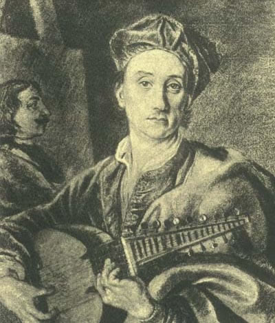 Lautenspieler Johann Kupetzky