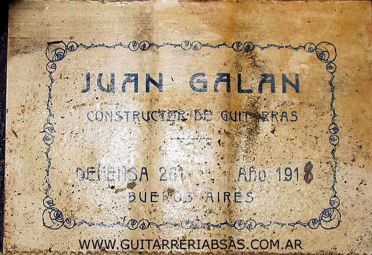 Galan Juan - 1918 