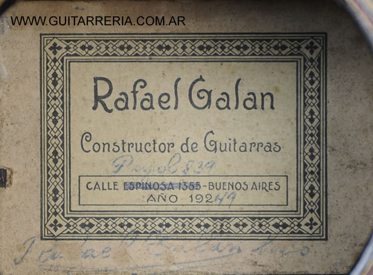 Galan Rafael - 1949 