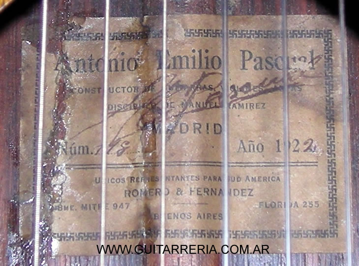 Antonio Emilio Pascual Viudes - 1922 N° 148 