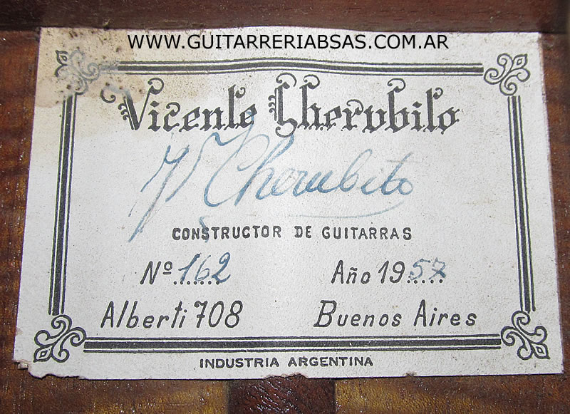 Cherubito Vicente - 1958 