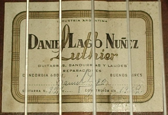 Lago Nuñez Daniel - 1962 