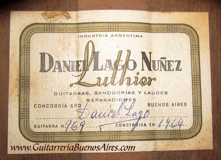 Lago Nuñez Daniel - 1964 