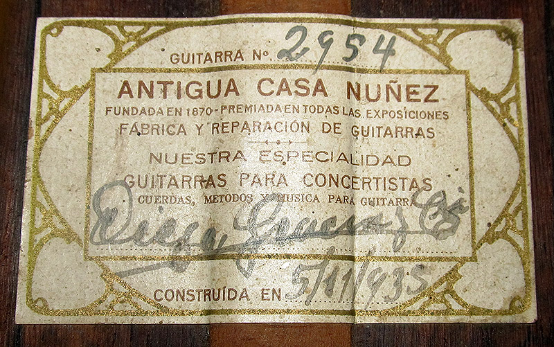 Antigua Casa Nuñez - 1935 n2954 