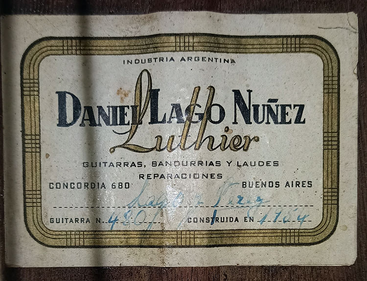 Lago Nuñez Daniel - 1954 