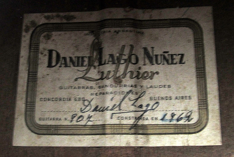 Lago Nuñez Daniel - 1962 