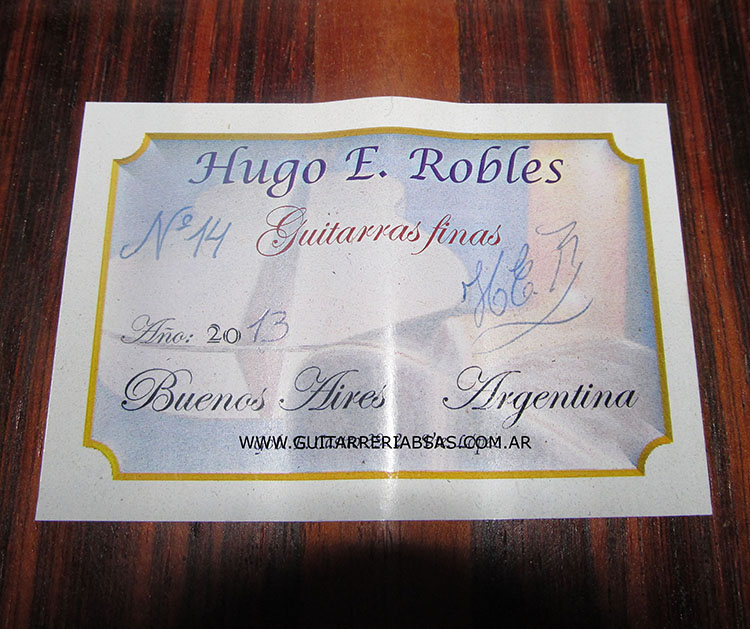 Hugo Robles - 2013 